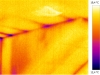 termovizní snímek - podkroví 4